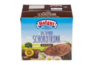 Hg H-Schokotrunk 0.3%. 0.5l BW