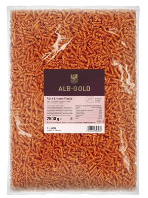 AG Bio Fusilli rote Linsen BW