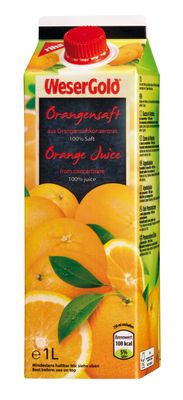 Ws Orangensaft 100% 1l