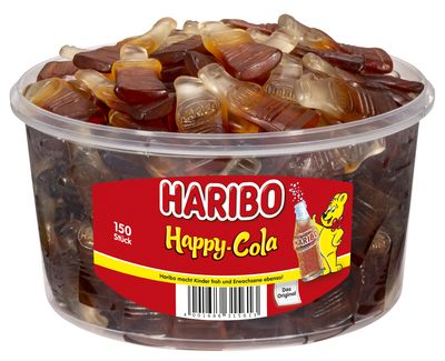 Hr Happy Cola Box 150St.