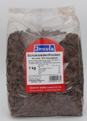 Iu Schokoladen-Flocken 1kg