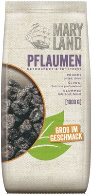 Klu Pflaumen getrocknet 1000g