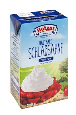 Hg H-Schlagsahne 30% 1l BW