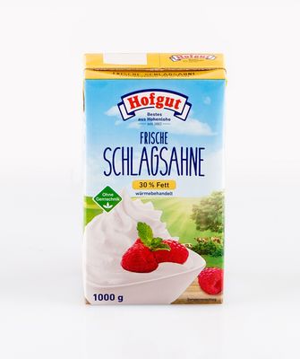 Hg frische Schlagsahne 30% 1l