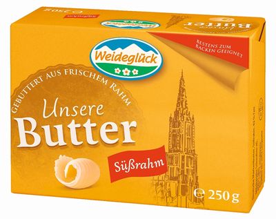 WG Markenbutter süß 250g BW