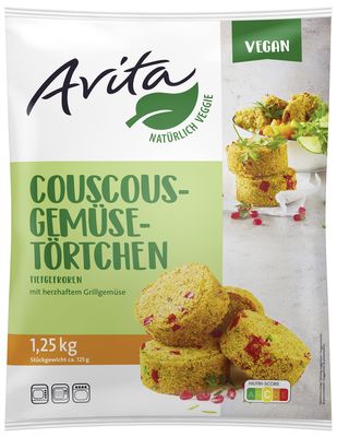Sf Couscous-Gemüsetörtchen 125