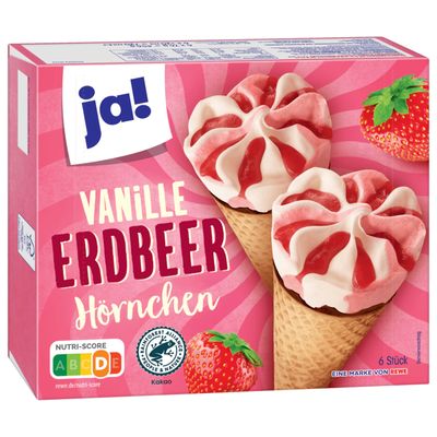 Ja! Eiscr.Hörn.Erd/Va 6x120ml