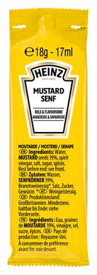 Hz Senf mittelscharf 100x17ml