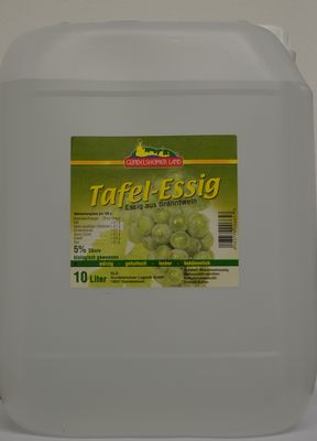Schw Tafelessig 5%hell 10l BW