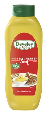De Senf mittelscharf 875ml Fl.