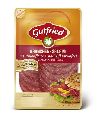 Gf Hähnchen-Salami 80g