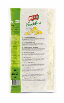 Pe Kartoffelauflauf mit Sahne