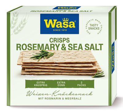 Wasa Tasty Crips Rosmarin 150g