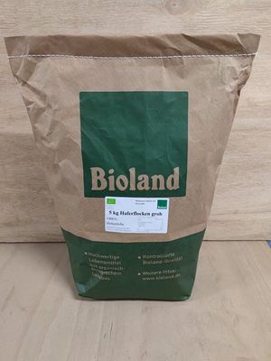 Ob Bio Haferflocken Groß5kg BW