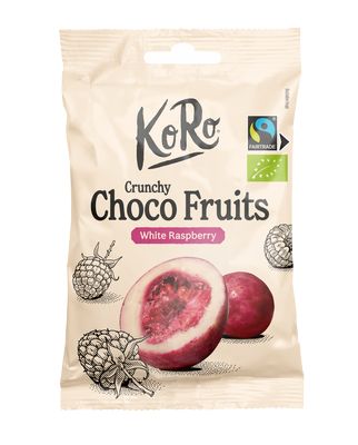 Kor ChocoFruits WhiteRasperry