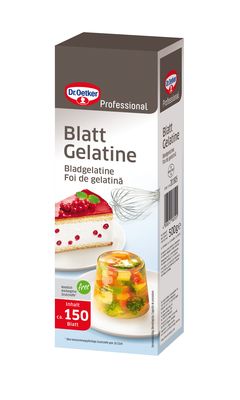 Oe Blattgelatine 500g