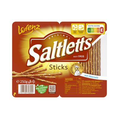 Lz Saltletts Salzstangen 250g