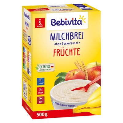 Bebivita Milchbrei Früchte 500