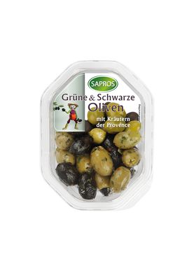 Oliven grün/schwarz  130g